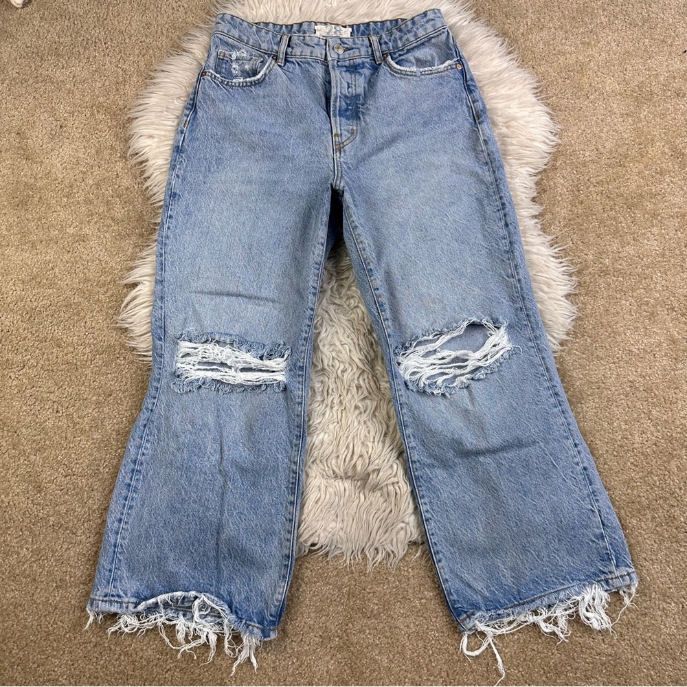 Free People Cropped Jeans - Picture 3 of 6